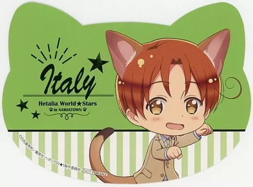 Italian Cat Type Illustration Sheet 