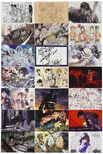 進撃の巨人 イラストカードセット DVD特典 進撃の巨人」〜クロニクル