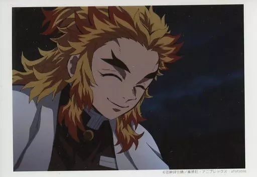 キャラカード 煉獄杏寿郎(右下向き/笑顔) 「テレビアニメ 鬼滅の