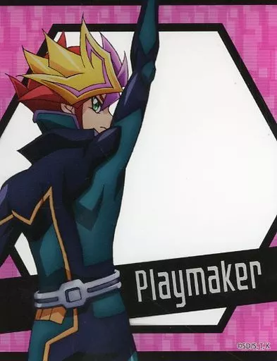 playmaker yugioh card Yugioh Official Card Protector Playmaker 60 Sleeves Japan NEW LINK VRAINS  BOX