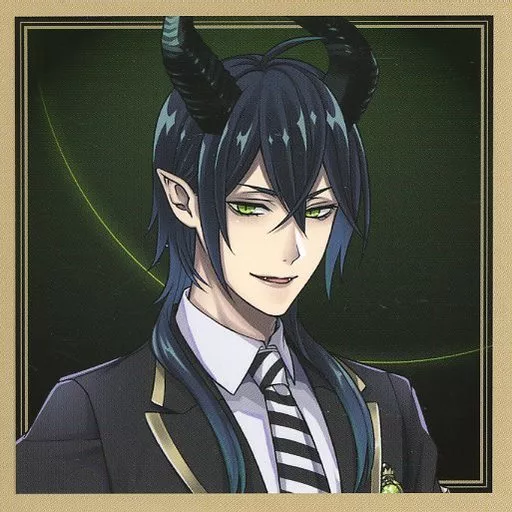 キャラカード マレウス・ドラコニア(右向き/ノーマル) 「ディズニー