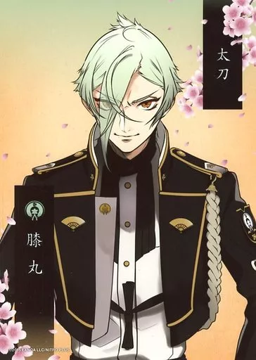 キャラカード 54：膝丸 2Lブロマイド(跪坐) 「刀剣乱舞-ONLINE
