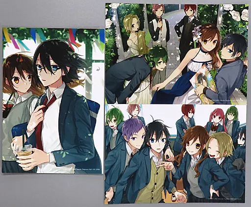 キャラカード 集合 片桐高校卒業写真(3枚セット) 「ホリミヤ