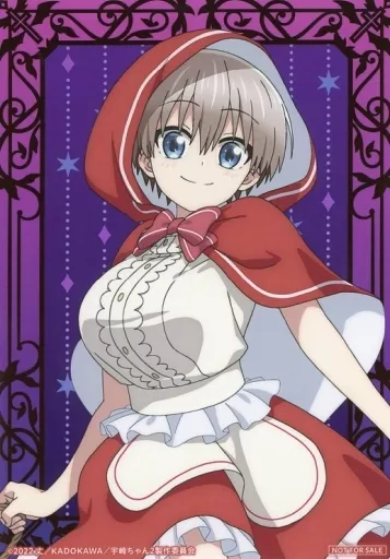 Character card Uzaki Hana (Little Red Riding Hood) Bromide