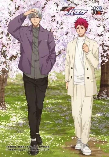 キャラカード 赤司征十郎＆黛千尋 「黒子のバスケ 10th Anniversary