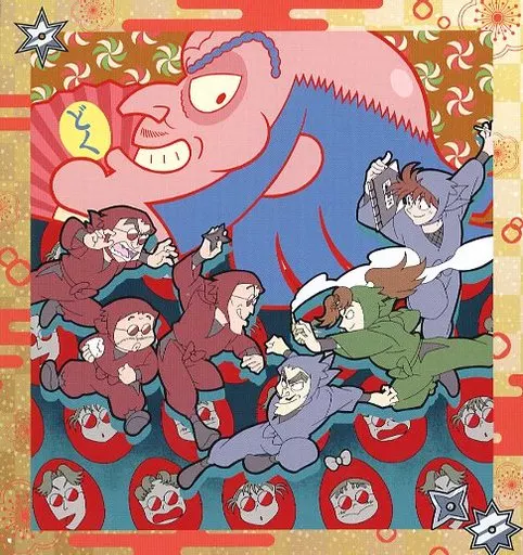 忍たま乱太郎商店 イラストカード 特典 その9 マルイ 非売品】忍たま乱太郎商店 マルイ 特典 イラストカード 忍術学園