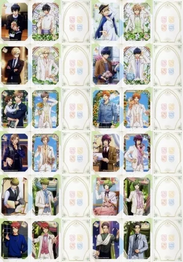 【冬バーゲン★特別送料無料！】 キャラカード 全12種セット 「A3!(エースリー) ブロマイド その他