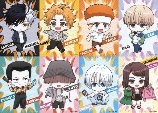キャラカード 全8種セット 「WIND BREAKER POP UP SHOP in