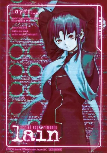serial experiments lain A賞 キャラファイングラフ serial