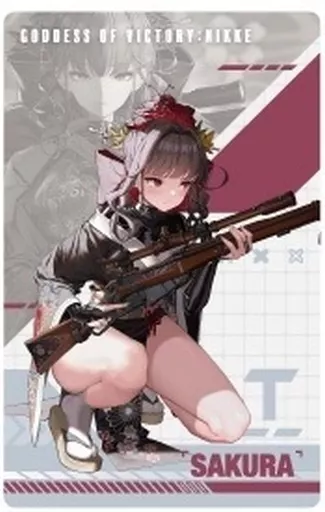 キャラカード 30.サクラ 「勝利の女神：NIKKE ガンガールメタル