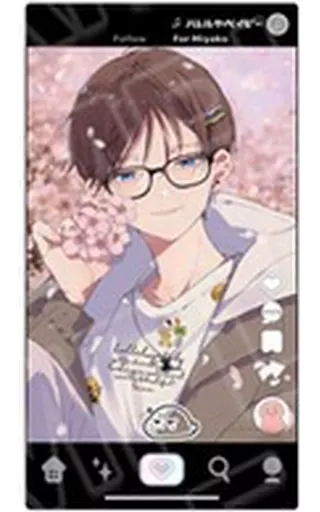 キャラカード 桜咲冬夏A 「ハレルヤベイビー ショート