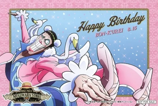 ワンピース バースデーカード Bon Clay Birthday Card 