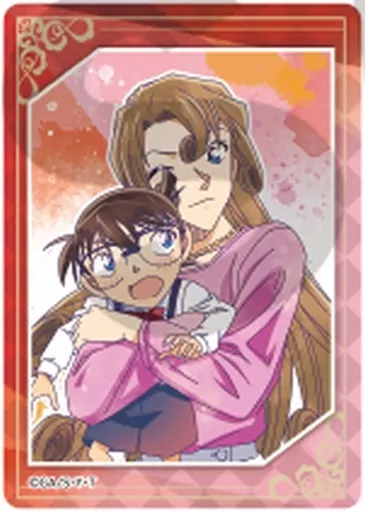 キャラカード 35.江戸川コナン&工藤有希子(ノーマル) 「名探偵 キャラカード 35.江戸川コナン&工藤有希子(ノーマル) 「名探偵
