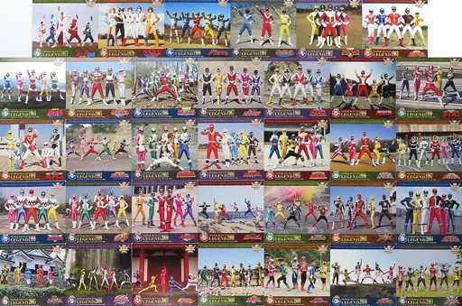 Character card [Missing the first work] Super Sentai Legend Card 