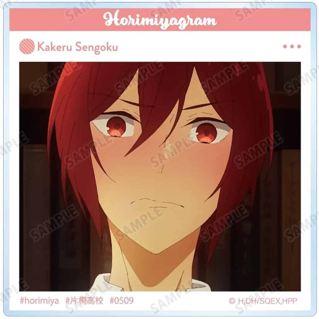 キャラカード 仙石翔 「ホリミヤ -piece- トレーディング場面写SNS風