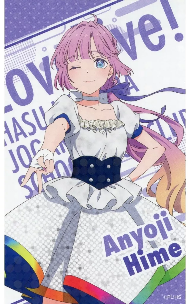 キャラカード 安養寺姫芽 ミニブロマイド(蓮ノ空) 「ラブライブ キャラカード 安養寺姫芽 ミニブロマイド(蓮ノ空) 「ラブライブ