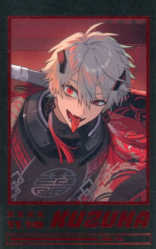 Kuzuha にじさんじ Battle Mode Type Kuzuha 葛葉 チェキ風カード