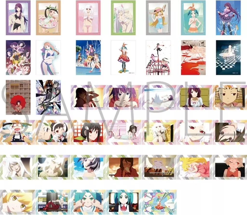 Character card 40 kinds set 