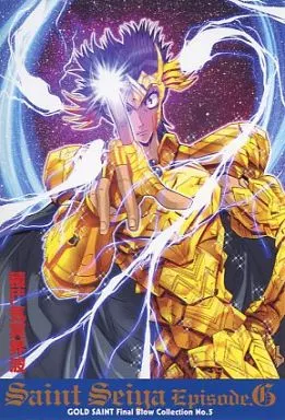 聖闘士星矢 真紅の少年伝説 蟹座 デスマスク カード SP.03 ポストカード(キャラクター) 蟹座のデスマスク(積尸気冥界波) 黄金聖
