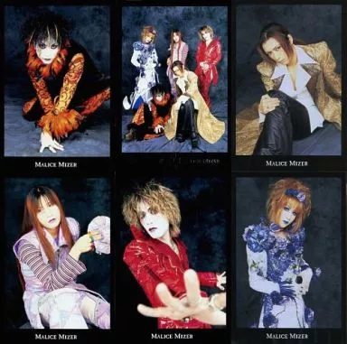 ポストカード(男性) B. MALICE MIZER(マリス ミゼル) ポストカード6枚セット 「Ville de merveilles 透明の螺旋」  | 雑貨・小物 | Suruga-ya.com