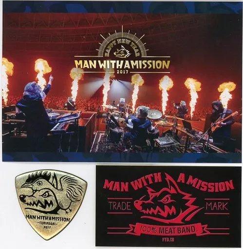 ポストカード(男性) [単品] MAN WITH A MISSION 年賀状