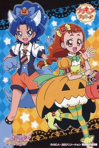 プリキュアのひまりのカード Arisugawa Himari & Tategami Aoi post card 「 Sparkling ☆ Precure