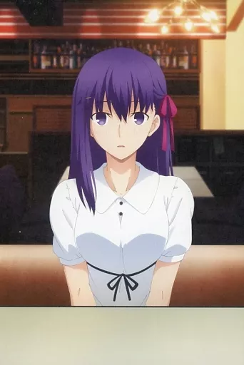 【非売品】Fate DINING お楽しみくじ　間桐桜　ポストカード 間桐桜 Fate×ダイニング限定 お楽しみくじWチャンスおすそ分け