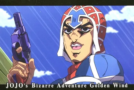 Postcard (from Character) Guido Mista (Up) Postcard 「 JOJO'S