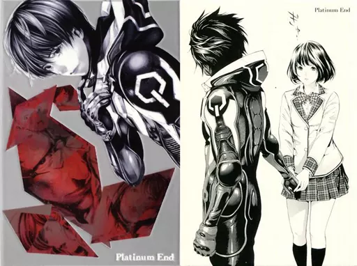 プラチナエンド ポストカード 小畑健　非売品 Postcard (from Character) Platinum End postcard (2-pack set) 