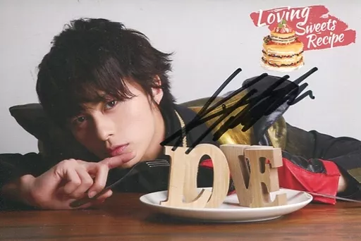 Postcard Yutaka Kobayashi with handwritten signature Postcard  