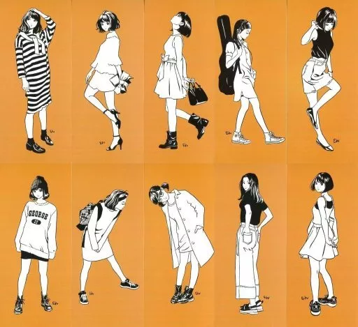 ♥江口様♥ Postcard Hisashi Eguchi Illustration Large Postcard 10-Piece Set