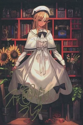 ポストカード 不知火フレア複製箔押しサイン入りlack先生描き ポストカード 不知火フレア複製箔押しサイン入りlack先生描き