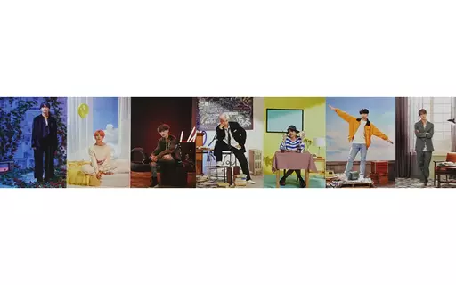 BTS FESTA 2019 アコーディオン　ポストカード　グク BTS Accordion Postcard 