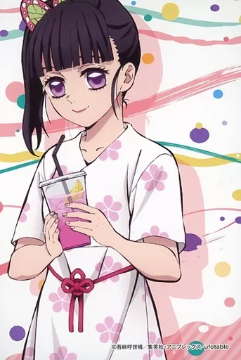 ポストカード 栗花落カナヲ ポストカード 「鬼滅の刃×極楽湯・RAKU SPA