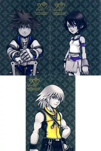 ポストカード ソラ＆カイリ＆リク 20thAnniversaryポストカードセット 