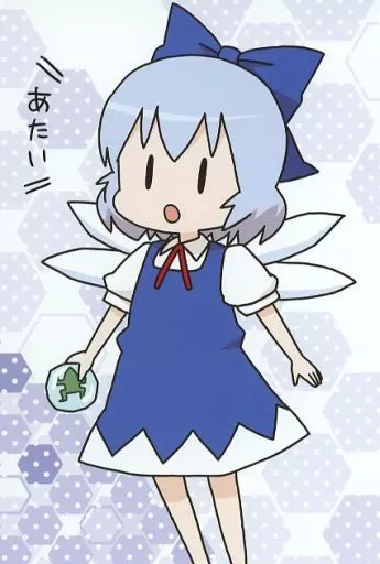 ポストカード チルノ(あたい) 限定ポストカード 「東方Project