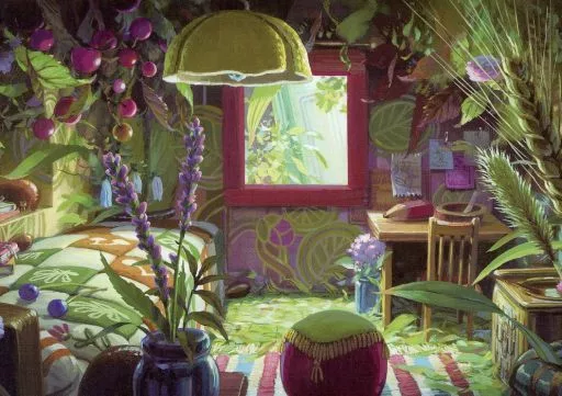 ポストカード 1.アリエッティの部屋 Art of Ghibli(ポストカード