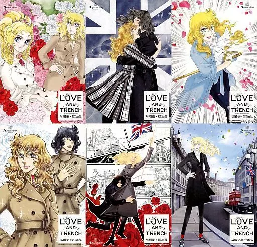 アクアスキュータム ベルサイユのばら イラストカード ポストカード