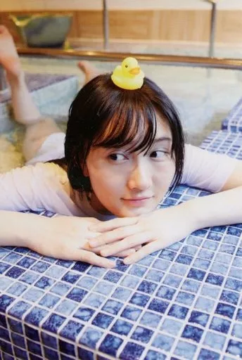 ポストカード 矢倉楓子/お風呂・アヒル(NMB48) ポストカード