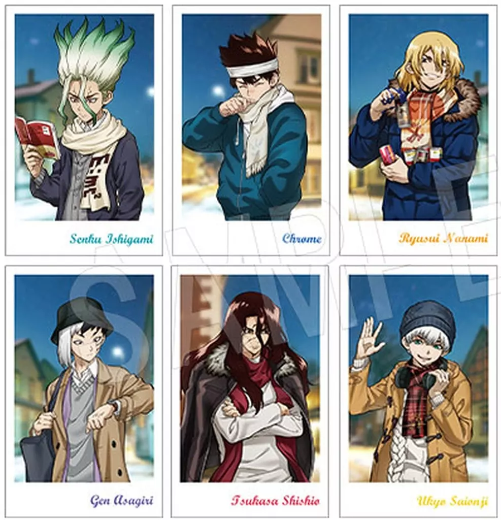 Character card [Box] Dr. STONE Porashot Collection Winter Meeting