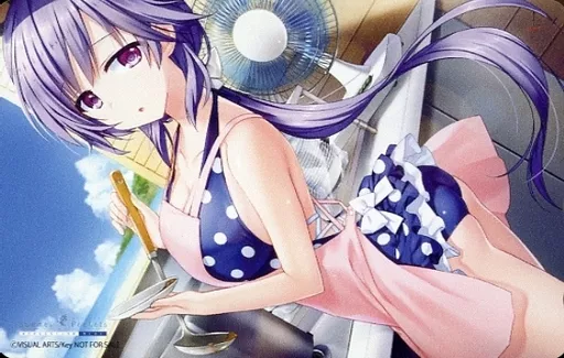 ゲーム・PC系テレホンカード 水織静久「Summer Pockets REFLECTION