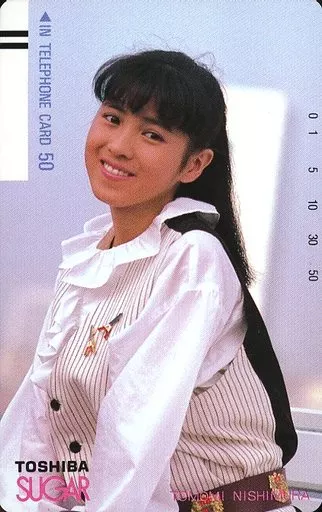 tomomi専用② Female idol and actors telephone card Tomomi Nishimura 