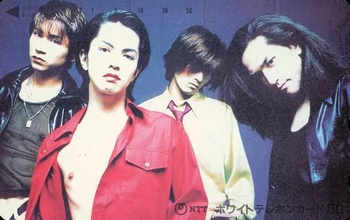 Male idol actors telephone card Hyde / ken / tetsuya / total 4