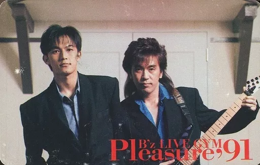 男性アイドル・俳優系テレホンカード (※表面キズ・スレ有り)稲葉浩志