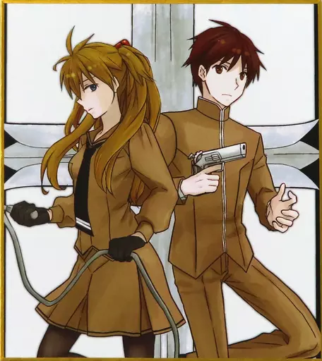 同人アクセサリー・小物系 【新世紀エヴァンゲリオン】ミニ色紙 碇