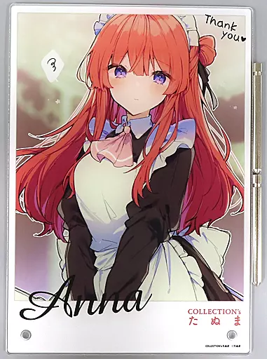 同人アクセサリー・小物系　【めろんちゃん】B4キャラファインアクリル 2021年7月2日号 めろんちゃん(茉宮祈芹) 2021.9/メロンブックス 魚市場めろんちゃん メロンブックス仙台店限定フェア&グッズ登場!