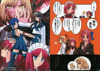 同人アクセサリー・小物系 【月姫】トレーディング下敷き 月姫祭(武内