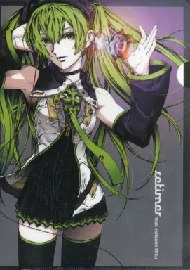 同人アクセサリー・小物系 【ボーカロイド】A4クリアファイル 初音ミク