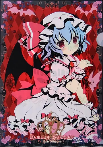 同人アクセサリー・小物系 【東方Project】A4クリアファイル レミリア