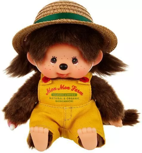 Mon Mon Farm Coffee Monchichi Girl S Size 